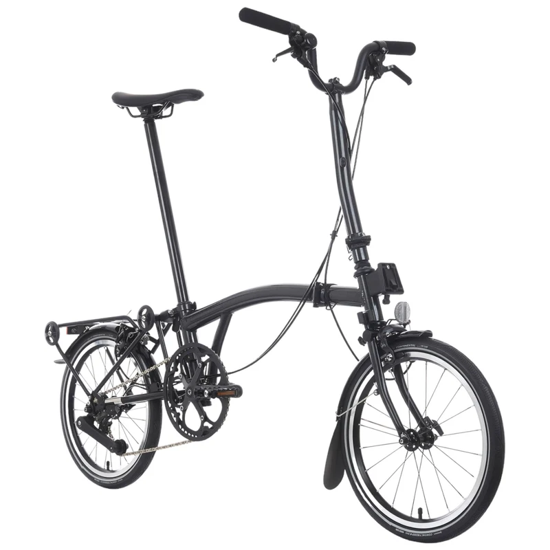 Brompton P Line Urban High Midnight Black 4-Gang