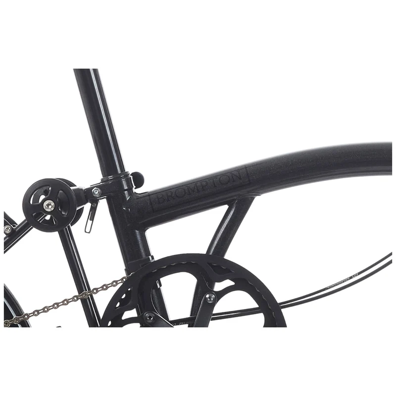 Brompton P Line Urban High Midnight Black 4-Gang