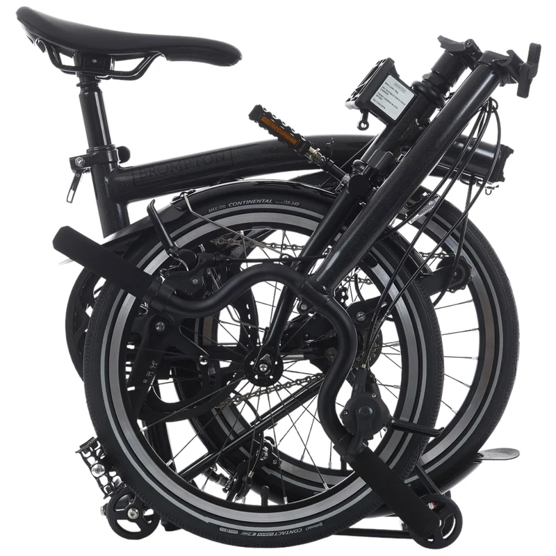 Brompton P Line Urban High Midnight Black 4-Gang
