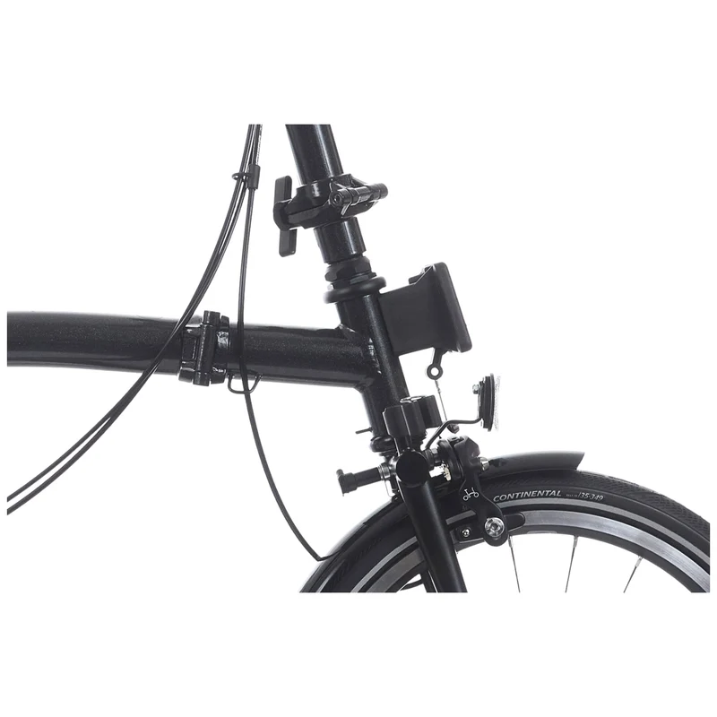Brompton P Line Urban High Midnight Black 4-Gang