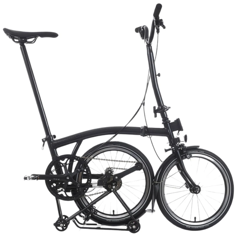 Brompton P Line Urban High Midnight Black 4-Gang