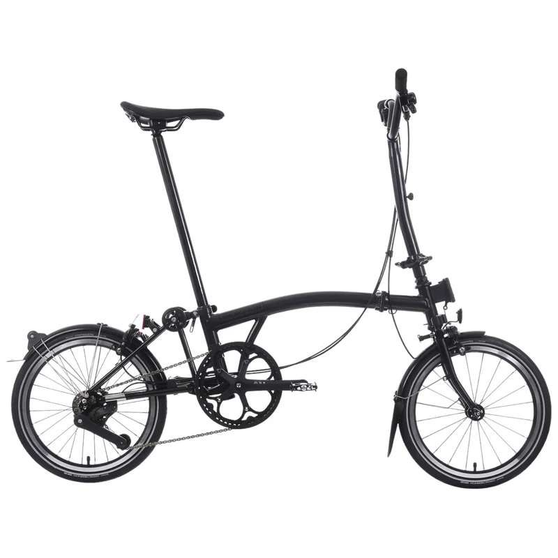 Brompton P Line Urban High Midnight Black 4-Gang
