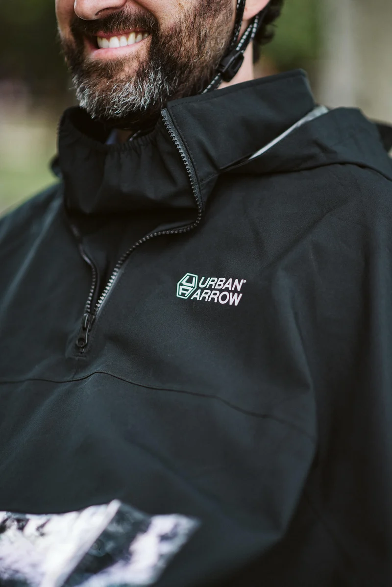Urban Arrow Poncho V2 Black Unisize