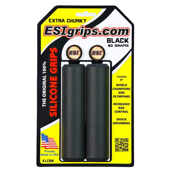 ESI Grips EXTRA Chunky Silikon Griffe black