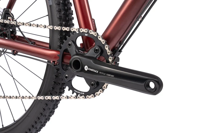 Gravelbike Bombtrack Beyond AL Apex Matt Metallic Red