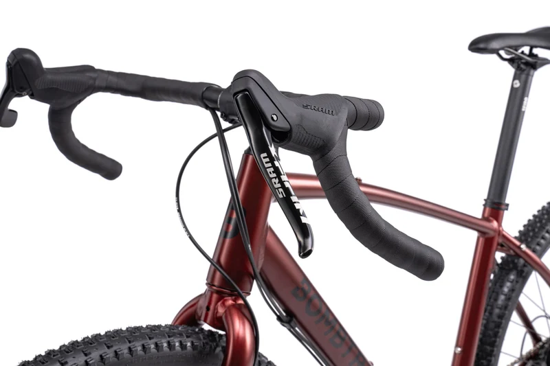 Gravelbike Bombtrack Beyond AL Apex Matt Metallic Red