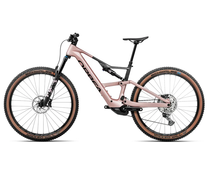 Orbea RISE SL M20 630W Desert Rose - Carbon Raw