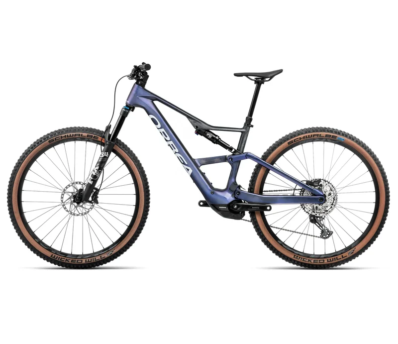 Orbea RISE SL M20 630W Tanzanite Carbon - Carbon