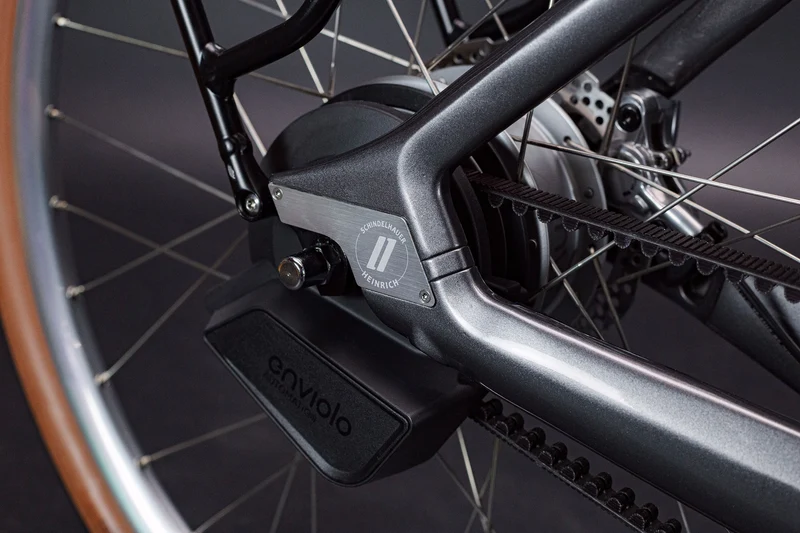 E-Bike Schindelhauer Heinrich Enviolo Titansilber