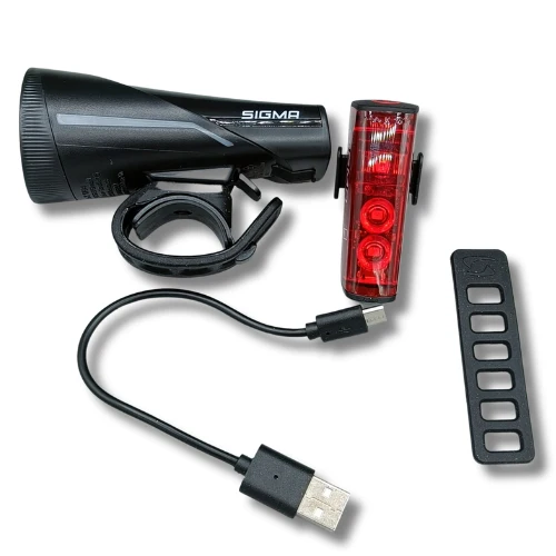 Sigma Aura 100 + Blaze Link Set StVZO Fahrradbeleuchtung
