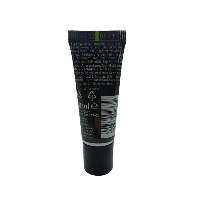 Dr. Wack F100 Kettenöl 10 ml Mini Tropfflasche Tasche