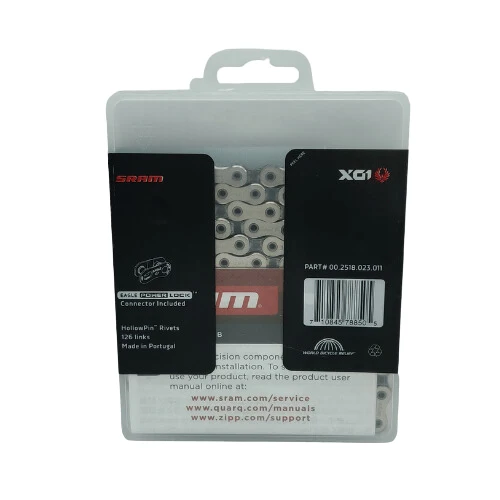 SRAM PC X01 Eagle Kette 12-fach 126 Glieder Hollow Pin