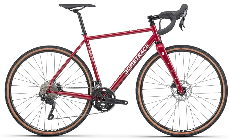 Gravelbike Bombtrack Hook Metallic Red