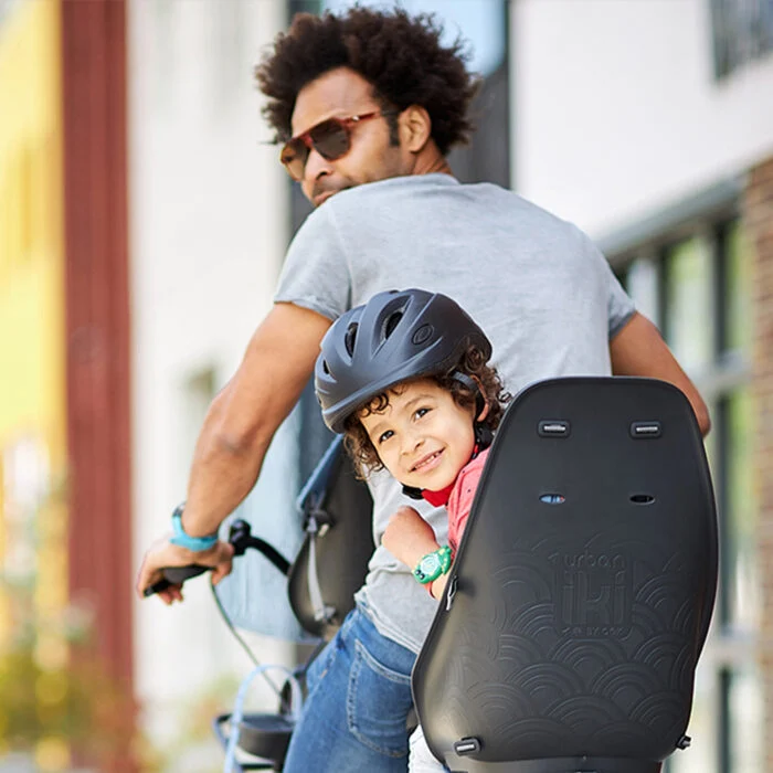 Urban Iki MIK HD Fahrradsitz Hinten Black