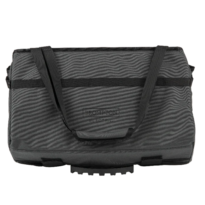 Brompton Electric Basket Bag Dark Grey