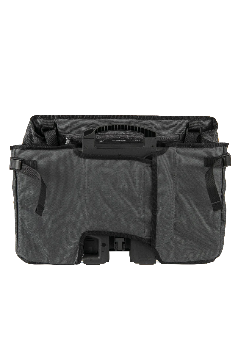Brompton Electric Basket Bag Dark Grey