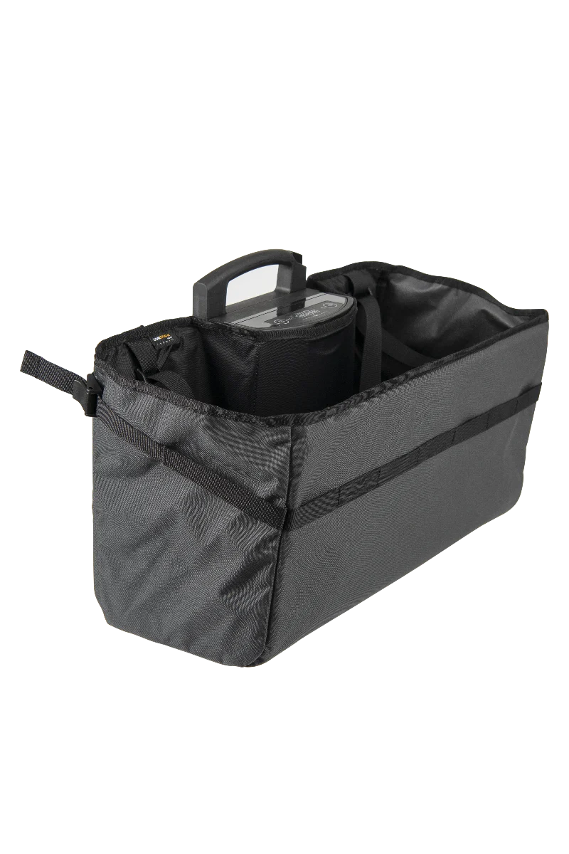 Brompton Electric Basket Bag Dark Grey