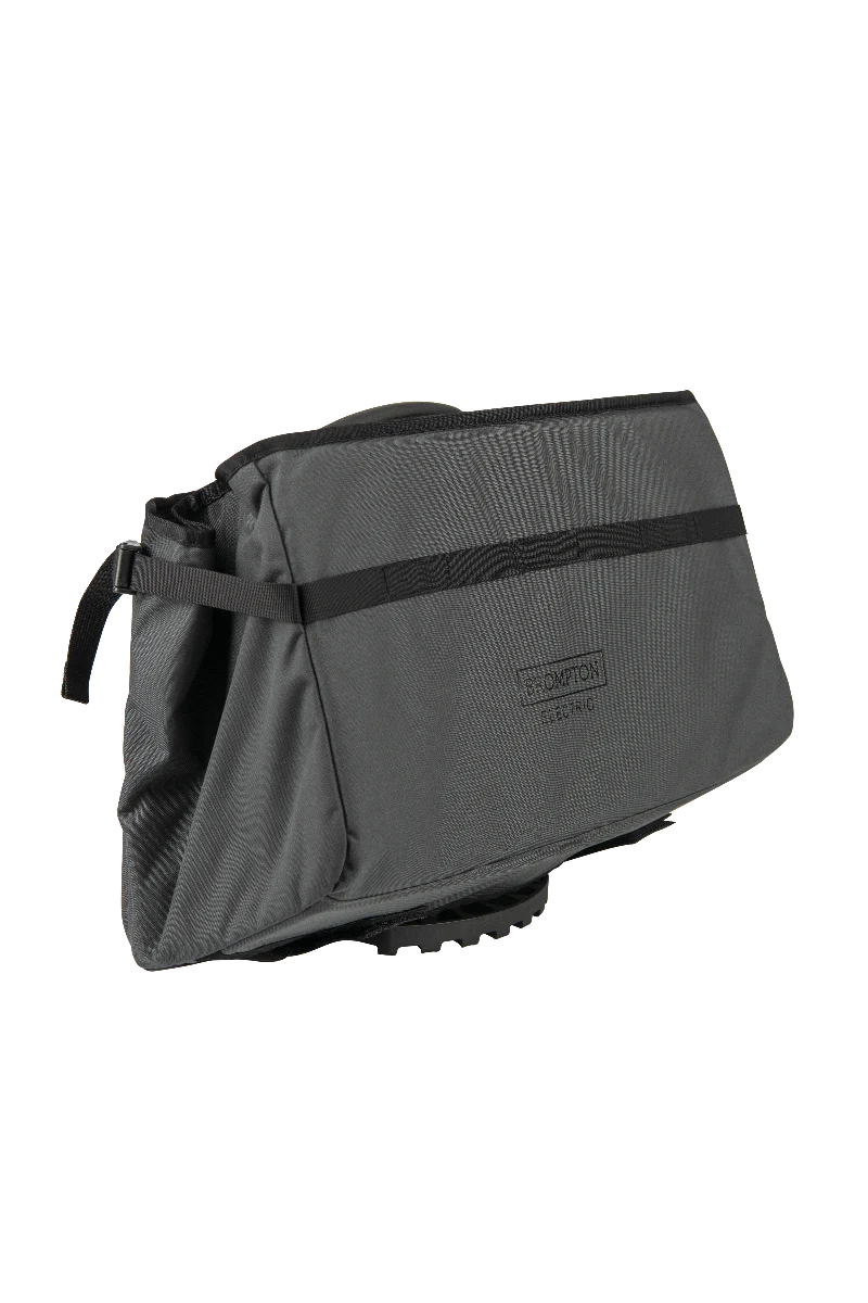 Brompton Electric Basket Bag Dark Grey