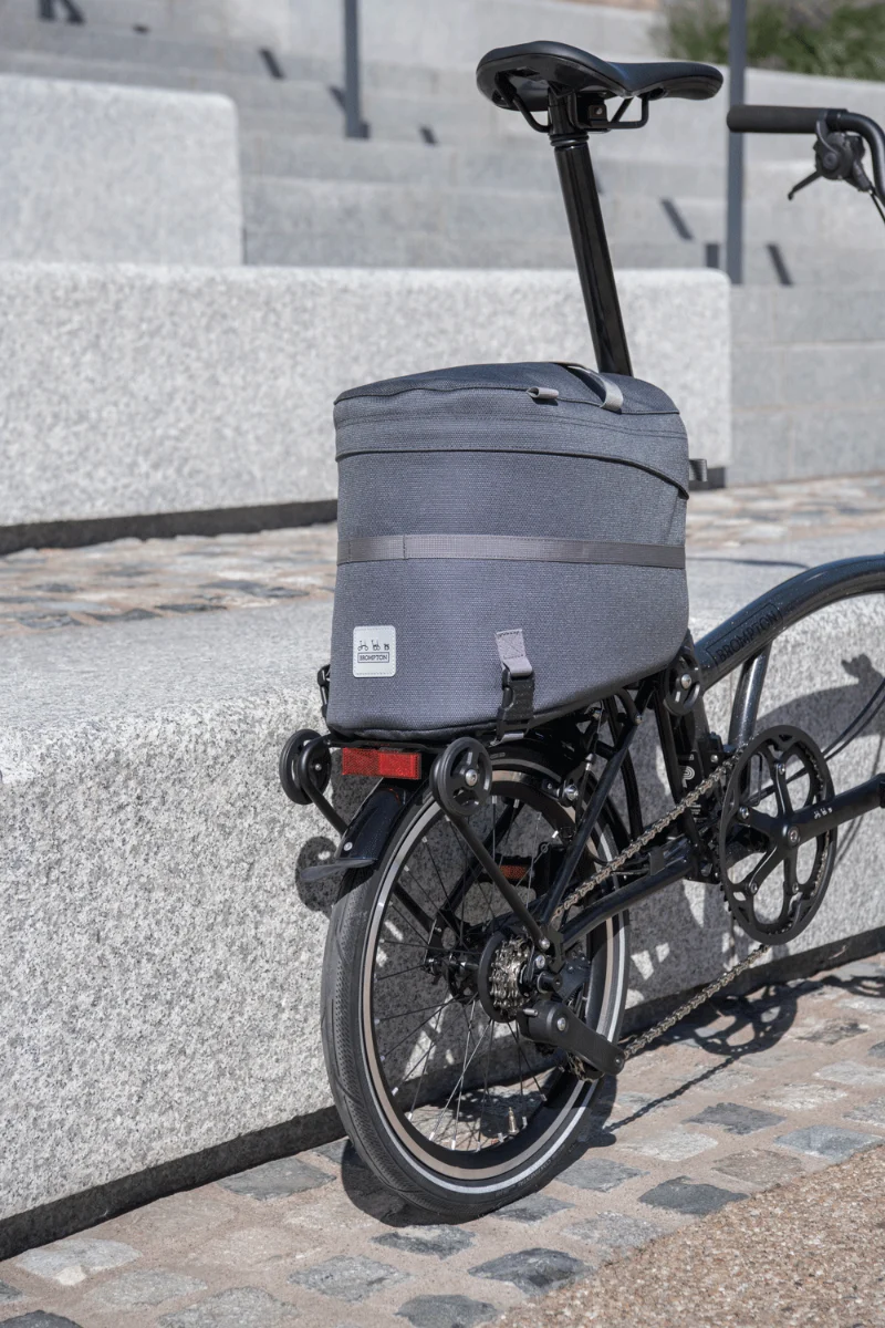 Brompton Borough Roller Rack Bag Dark Grey