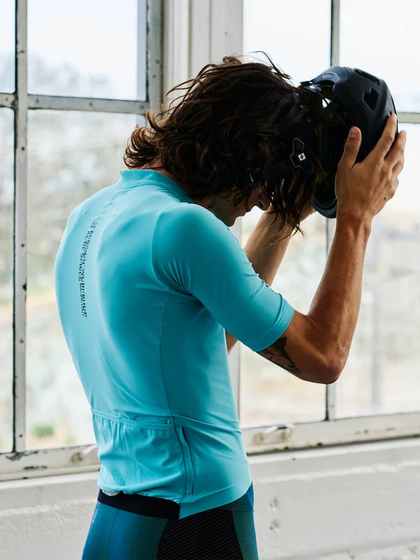 Mission Workshop Men’s Pro Road Jersey Teal