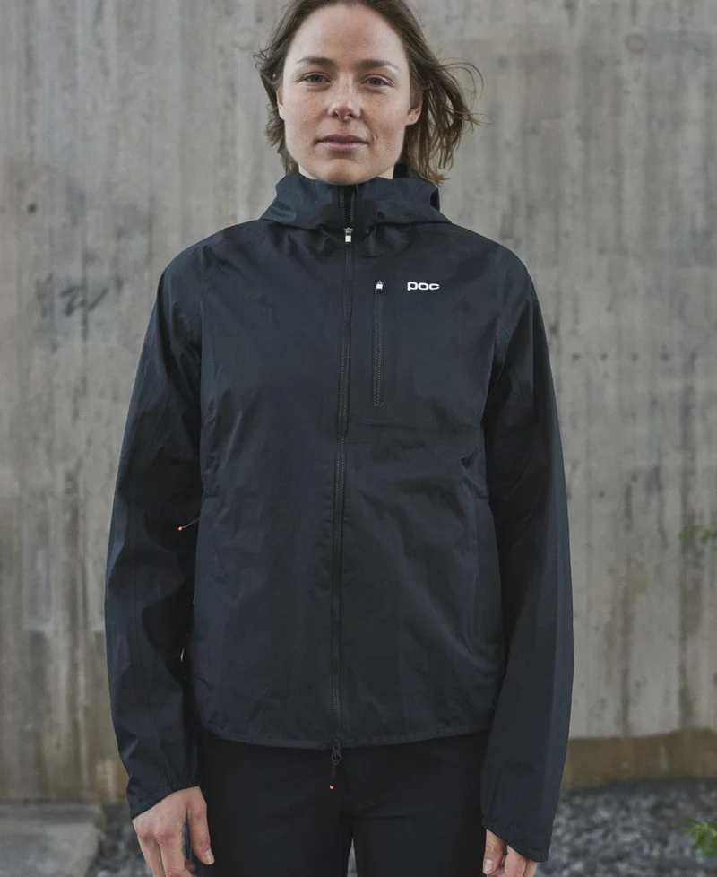 POC W's Motion Rain Jacket Uranium Black