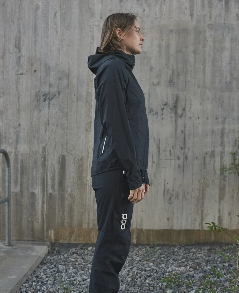 POC W's Motion Rain Jacket Uranium Black