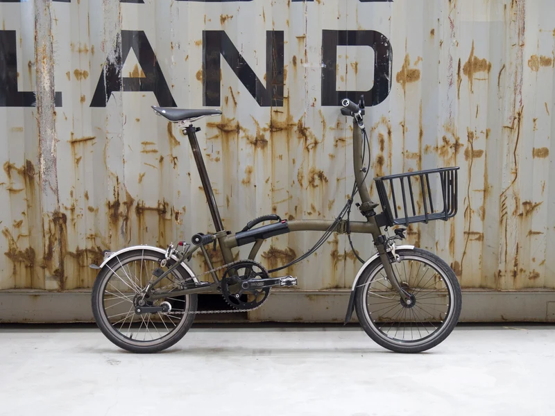 Fahrer Berlin Frontkorb light für Brompton