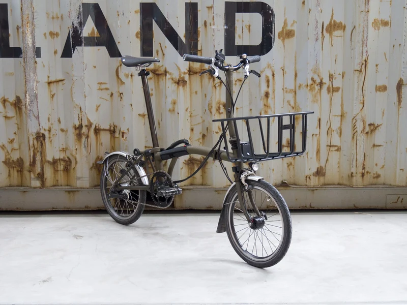 Fahrer Berlin Frontkorb light für Brompton