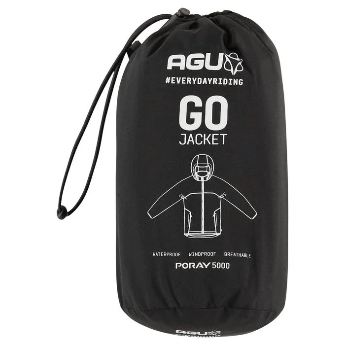 AGU Go Regenjacke Essential Schwarz