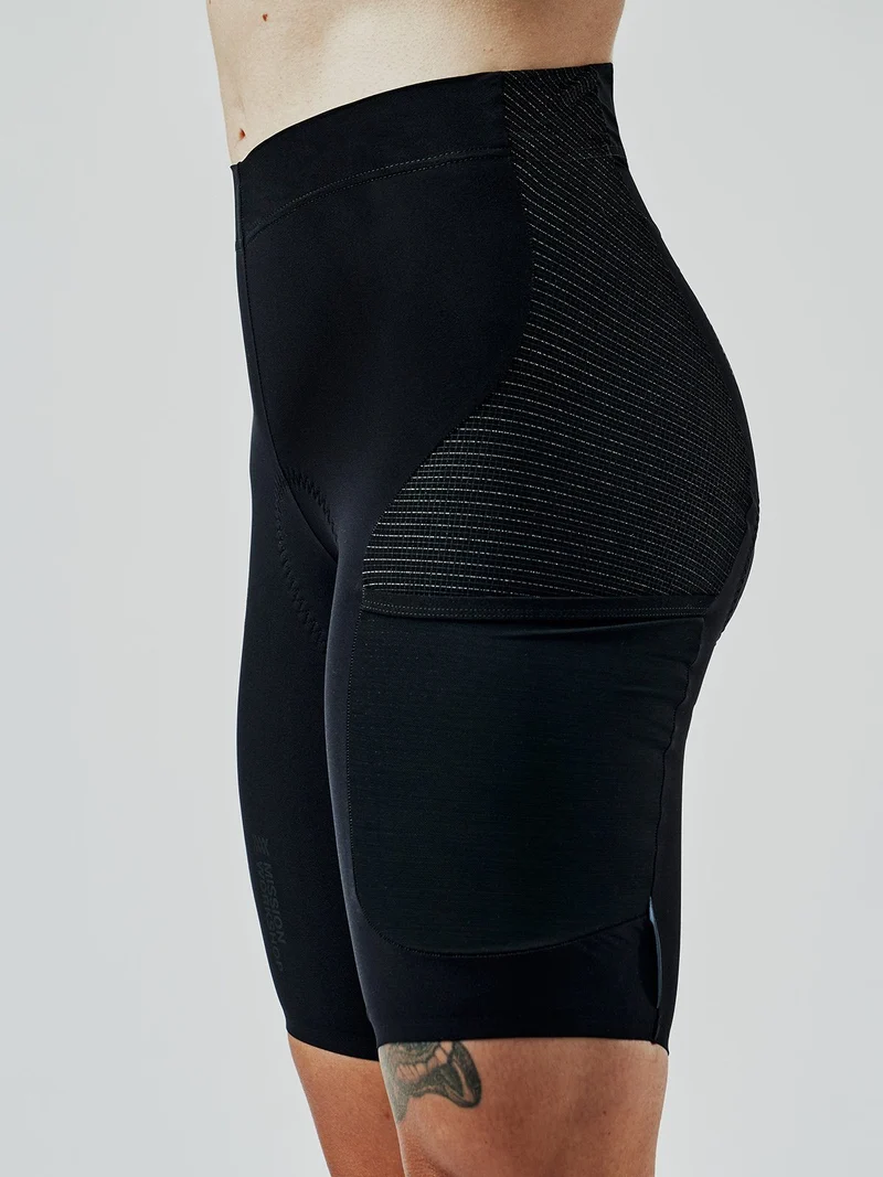 Mission Workshop Women’s Pro Road Shorts Black