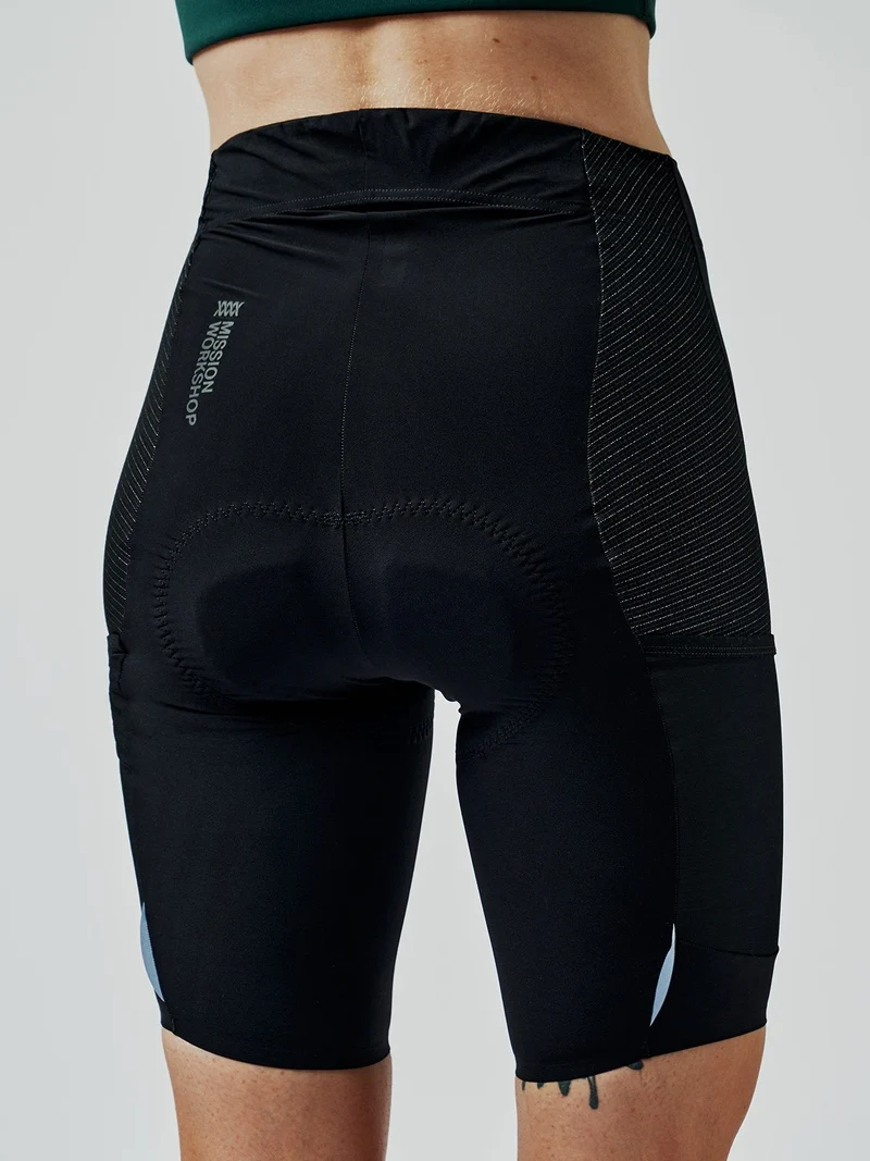 Mission Workshop Women’s Pro Road Shorts Black