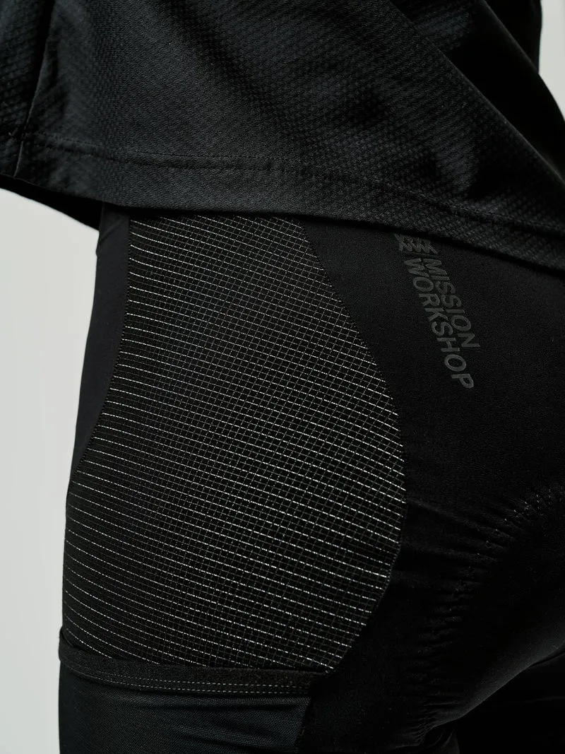 Mission Workshop Women’s Pro Road Shorts Black