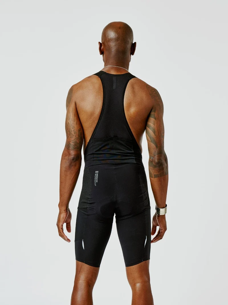 Mission Workshop Men’s Pro Road Bib Black