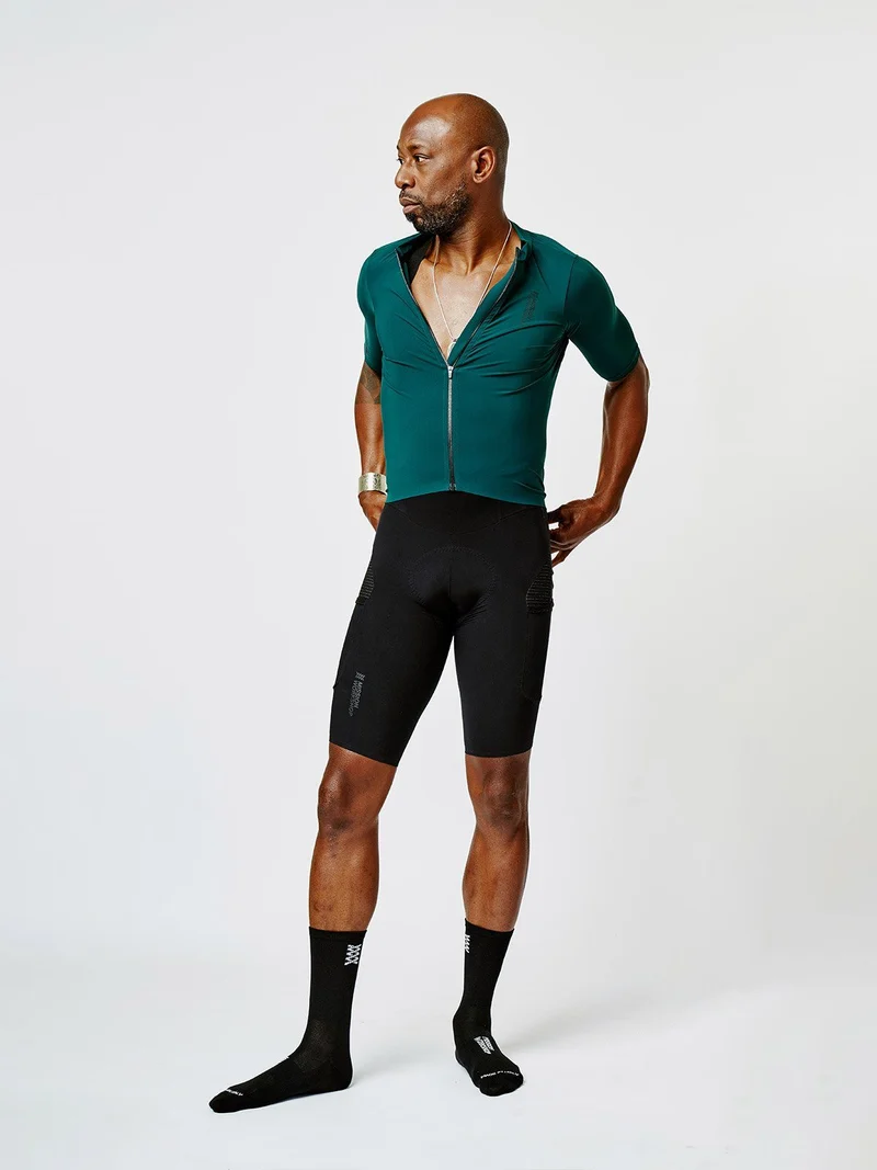 Mission Workshop Men’s Pro Road Bib Black