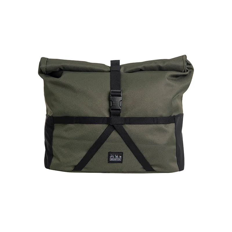 Brompton Borough Roll Top Bag M Olive