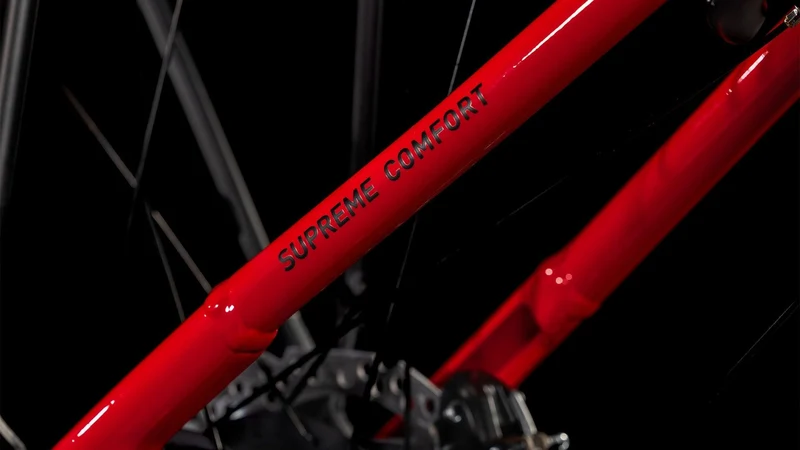CUBE Supreme Hybrid Comfort Pro 625 firered´n´black