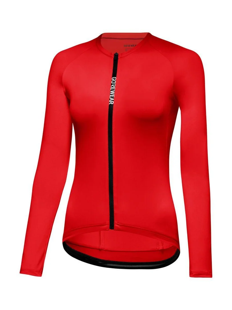 Gore Bike Wear SPINSHIFT Langarm Trikot Damen Laborrot