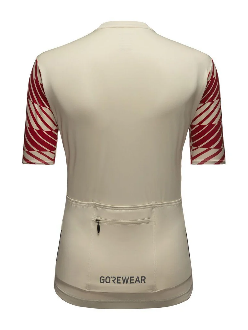 Gore Bike Wear Swiftride Optical Jersey Womens beige/utility red