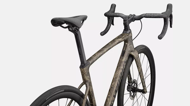Specialized Roubaix S-Works Di2 Gloss Toupe/Gunmetal Strata/Charcoal