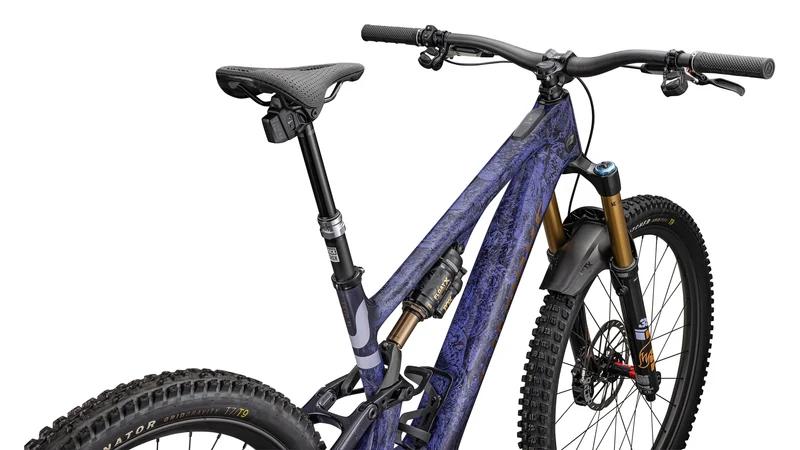 Specialized Levo SL S-Works Powdered Indigo / Cool Grey / Midnight Shadow / Bronze | inkl. Range Extender