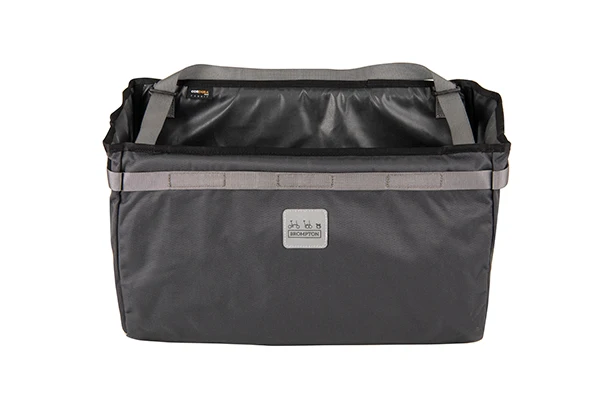 Brompton Borough Basket Bag Dark Grey