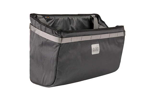 Brompton Borough Basket Bag Dark Grey