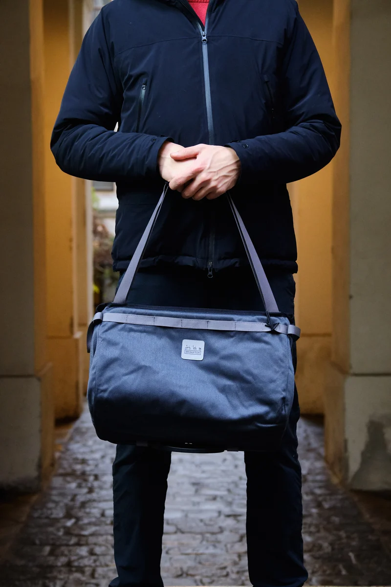 Brompton Borough Basket Bag Dark Grey