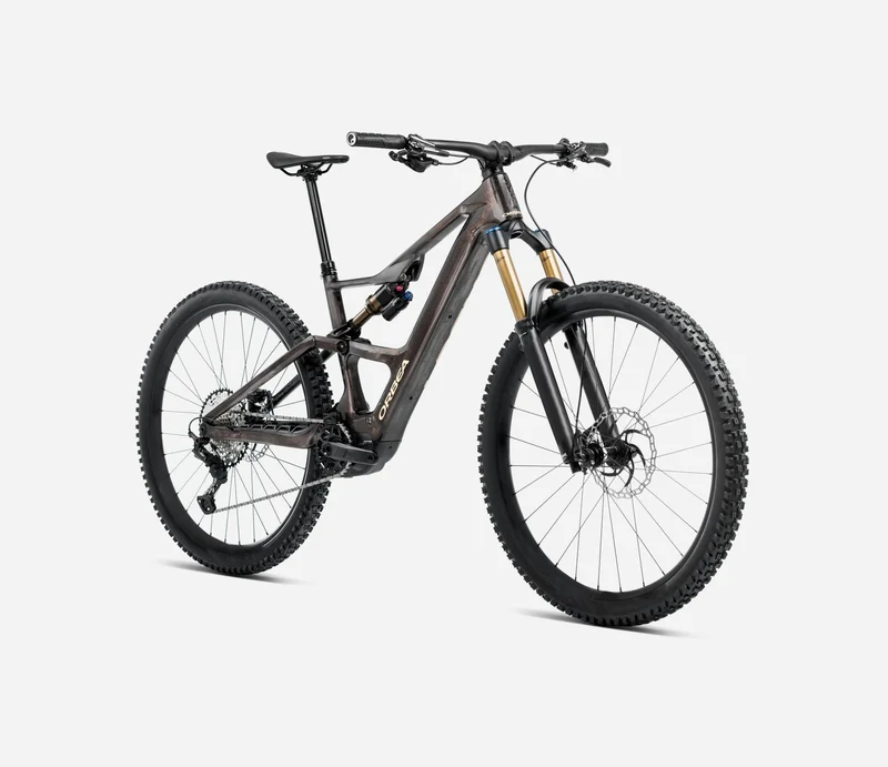 Orbea RISE SL M20 630W Cosmic Carbon View - Golden Sand