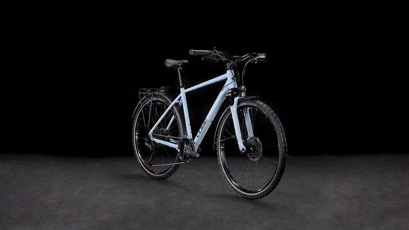 CUBE Nature EXC Allroad pigeonblue´n´black