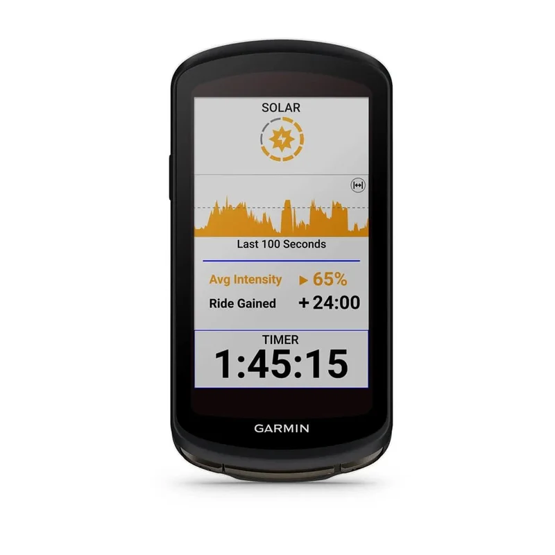 Garmin Edge® 1040 Solar, Einzelgerät black