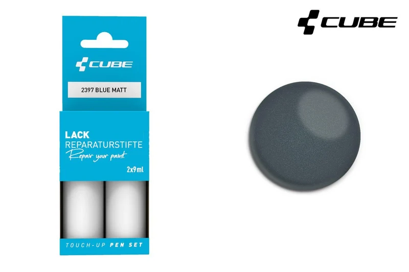 Cube Lackstift Set BLUE matt 2397