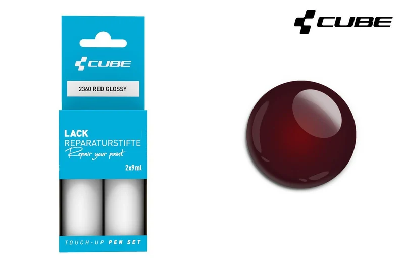 Cube Lackstift Set RED glossy 2360