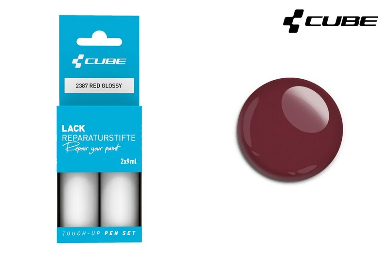 Cube Lackstift Set RED glossy 2387