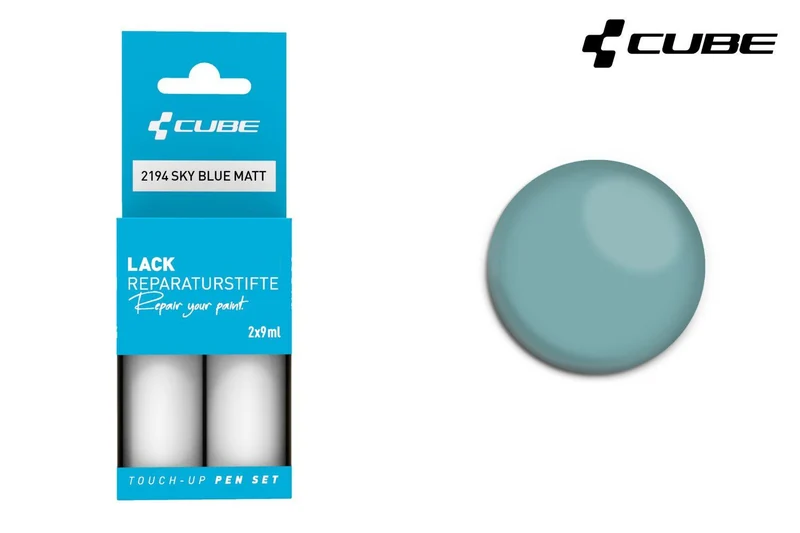 Cube Lackstift Set SKY BLUE matt 2194